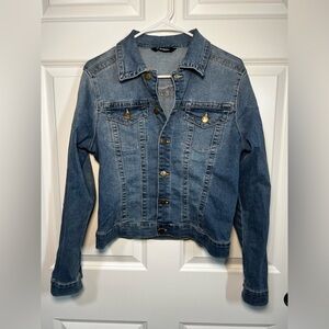 NWOT D. Jeans Stretch Cotton Denim Jacket Womens medium